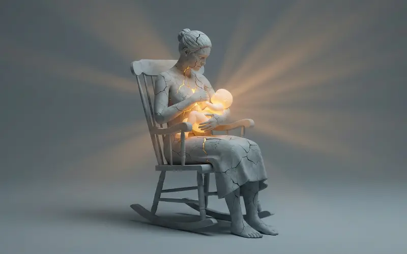 Quando o brilho desaparece: a anatomia clínica da depressão pós-parto